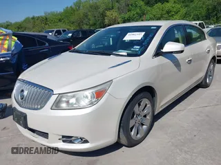 2012 Buick LaCrosse Premium 2 with VIN 1G4GF5E3XCF105798, listed as a IAAI auction lot 41982343 with 214,455 mi miles. Bid and sale history available at carsss.com. Image 2.