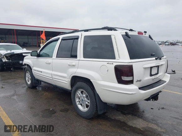 2000 Jeep Grand Cherokee Limited with VIN 1J4GW58N8YC336316, listed as a IAAI auction lot 42409398 with 168,230 mi miles and . Bid and sale history available at DreamBid. Image 3.