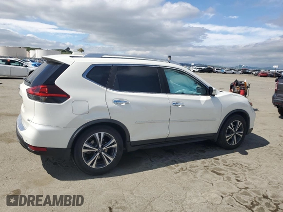 2019 Nissan Rogue SV with VIN JN8AT2MT4KW258912, listed as a Copart auction lot 50789385 with 76,068 mi miles and Salvage Title. Bid and sale history available at carsss.com. Image 3.
