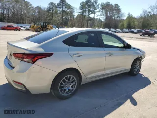 2019 Hyundai Accent SE with VIN 3KPC24A38KE064787, listed as a Copart auction lot 45589065 with 34,357 mi miles and Salvage Title. Bid and sale history available at carsss.com. Image 3.