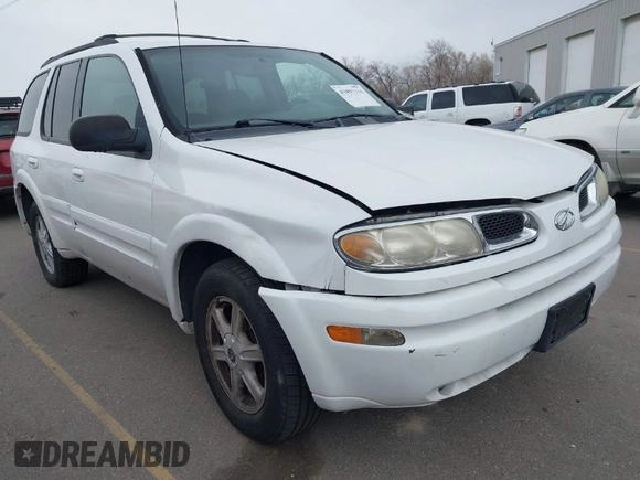 2003 Oldsmobile Bravada z VIN 1GHDT13S732260233, wystawiony jako IAAI lot #41897116 z przebiegiem 119 589 mil mil oraz . Historia ofert i sprzedaży dostępna na DreamBid. Obrazek 1.