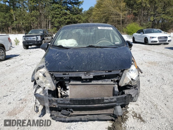 2012 Kia Rio LX with VIN KNADM4A32C6094306, listed as a Copart auction lot 50883425 with 185,627 mi miles and Salvage Title. Bid and sale history available at carsss.com. Image 5.