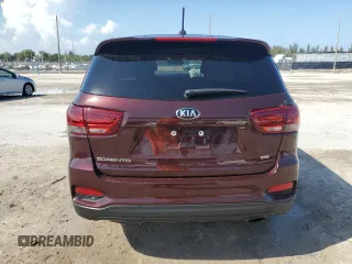 2020 Kia Sorento LX with VIN 5XYPG4A3XLG701329, listed as a Copart auction lot 50432765 with 96,758 mi miles and Non Repairable. Bid and sale history available at carsss.com. Image 6.