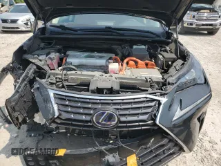 2021 Lexus NX 300h with VIN JTJGJRDZ7M2158822, listed as a Copart auction lot 59157055 with 28,314 mi miles and Salvage title. Bid and sale history available at DreamBid. Image 12.