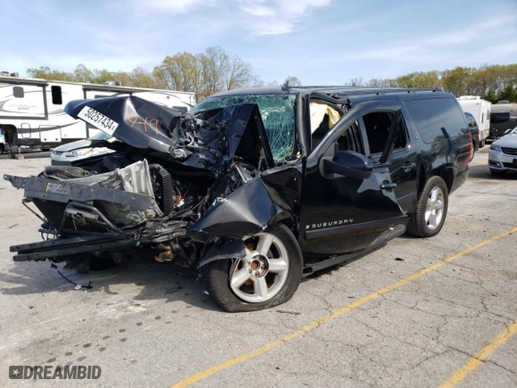 2007 Chevrolet Suburban LT with VIN 1GNFC16J67J351997, listed as a Copart auction lot 64246044 with 0 mi miles and Non Repairable. Bid and sale history available at carsss.com. Image 1.