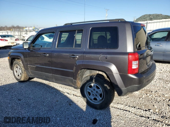 2017 Jeep Patriot Sport SE with VIN 1C4NJPBAXHD122645, listed as a Copart auction lot 45347355 with 74,322 mi miles and Salvage Title. Bid and sale history available at carsss.com. Image 2.