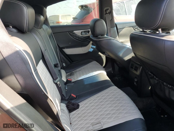 2017 Infiniti QX70 with VIN JN8CS1MW9HM414415, listed as a Copart auction lot 66181013 with 0 mi miles. Bid and sale history available at carsss.com. Image 11.