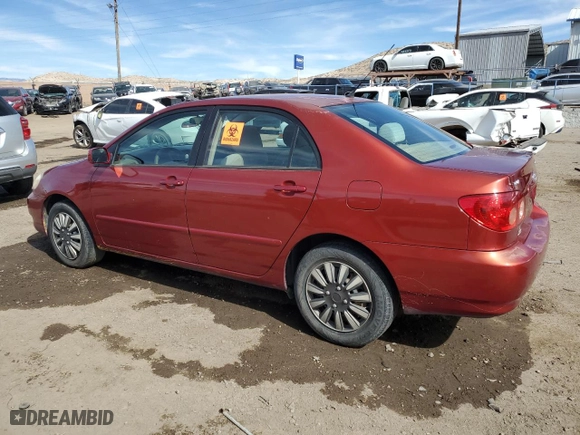 2008 Toyota Corolla CE with VIN 1NXBR30E28Z048417, listed as a Copart auction lot 47597305 with 205,808 mi miles and Salvage Title. Bid and sale history available at carsss.com. Image 2.