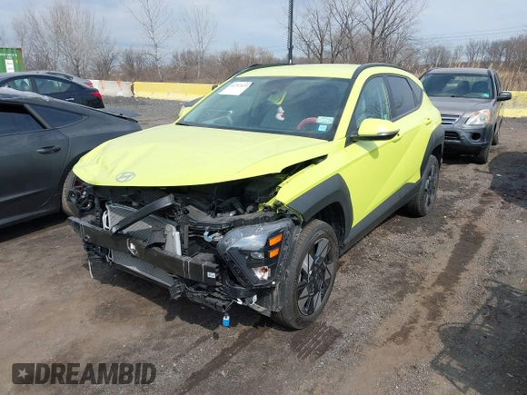 2024 Hyundai Kona SEL with VIN KM8HBCAB1RU090307, listed as a IAAI auction lot 41757473 with 10,112 mi miles and . Bid and sale history available at DreamBid. Image 20.