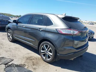 2016 Ford Edge Titanium with VIN 2FMPK3K9XGBB57187, listed as a IAAI auction lot 41850643 with 77,540 mi miles. Bid and sale history available at carsss.com. Image 3.