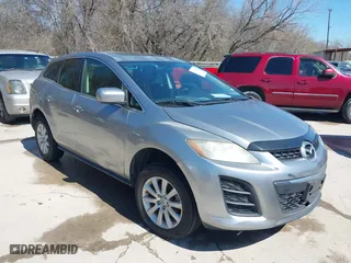 2010 Mazda CX-7 SV with VIN JM3ER2W51A0348537, listed as a IAAI auction lot 41766125 with 239,282 mi miles. Bid and sale history available at carsss.com. Image 1.