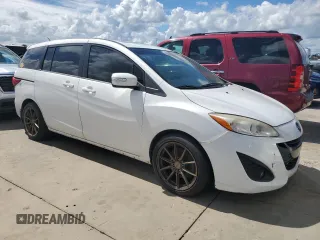 2013 Mazda 5 Grand Touring with VIN JM1CW2DL0D0153396, listed as a Copart auction lot 74229544 with Not Provided miles and Non Repairable. Bid and sale history available at DreamBid. Image 4.