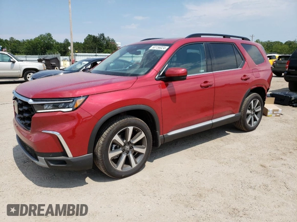 2024 Honda Pilot Touring with VIN 5FNYG1H72RB042609, listed as a Copart auction lot 60156024 with 1,923 mi miles and Salvage Title. Bid and sale history available at carsss.com. Image 1.
