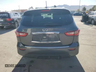 2013 Infiniti JX35 with VIN 5N1AL0MM9DC307014, listed as a Copart auction lot 55523725 with 225,160 mi miles and Salvage Title. Bid and sale history available at DreamBid. Image 6.