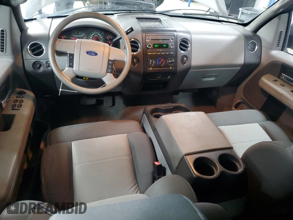 2008 Ford F-150 XLT with VIN 1FTPX14558FA09906, listed as a Copart auction lot 65266855 with 134,475 mi miles and Clean title. Bid and sale history available at DreamBid. Image 8.