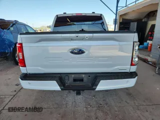 2021 Ford F-150 XL with VIN 1FTEW1C83MKD01786, listed as a Copart auction lot 60635105 with 93,861 mi miles and Salvage title. Bid and sale history available at DreamBid. Image 6.