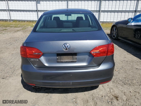 2014 Volkswagen Jetta Sedan S with VIN 3VW2K7AJ8EM209118, listed as a Copart auction lot 51490025 with 158,659 mi miles and Salvage Title. Bid and sale history available at carsss.com. Image 6.