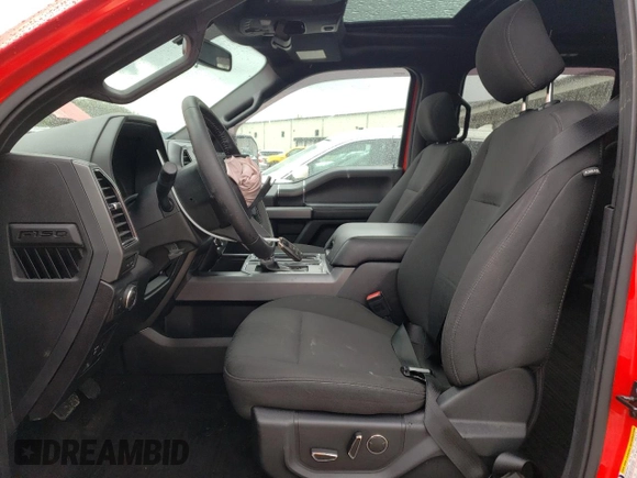 2018 Ford F-150 XL with VIN 1FTEW1EP5JKF52051, listed as a Copart auction lot 50352514 with 57,032 mi miles and Clean Title. Bid and sale history available at carsss.com. Image 7.