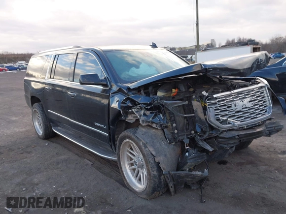 2020 GMC Yukon XL Denali with VIN 1GKS2HKJ9LR162043, listed as a IAAI auction lot 41351046 with 93,358 mi miles. Bid and sale history available at carsss.com. Image 1.