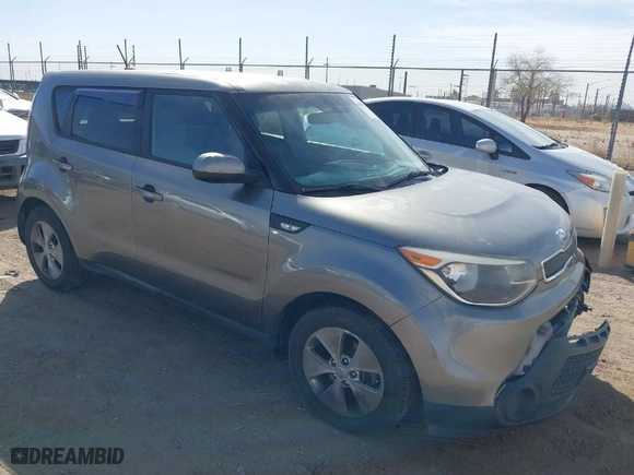 2014 Kia Soul with VIN KNDJN2A22E7062239, listed as a IAAI auction lot 41695701 with 142,893 mi miles. Bid and sale history available at carsss.com. Image 1.