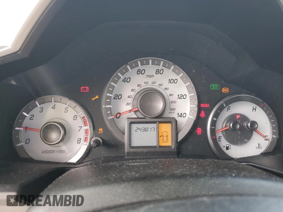 2013 Honda Pilot LX with VIN 5FNYF3H2XDB036830, listed as a Copart auction lot 61823195 with 243,817 mi miles and Clean title. Bid and sale history available at DreamBid. Image 9.