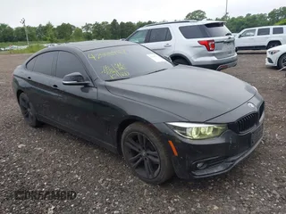 2018 BMW 4 Series 430i xDrive with VIN WBA4J3C51JBG95442, listed as a IAAI auction lot 42595947 with 76,358 mi miles and . Bid and sale history available at DreamBid. Image 1.