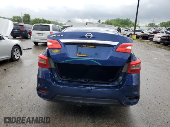 2018 Nissan Sentra S z VIN 3N1AB7AP4JY330897, wystawiony jako Copart lot #57653335 z przebiegiem 69 143 mil mil oraz Szkoda całkowita • Salvage title. Historia ofert i sprzedaży dostępna na DreamBid. Obrazek 6.