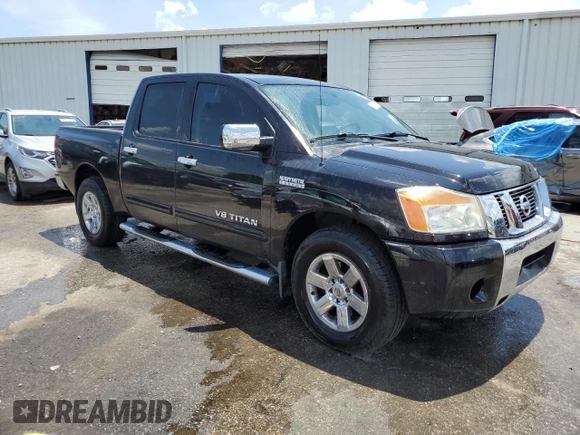 2012 Nissan Titan SV with VIN 1N6BA0ED1CN323589, listed as a Copart auction lot 62068904 with 148,354 mi miles and Salvage Title. Bid and sale history available at DreamBid. Image 4.