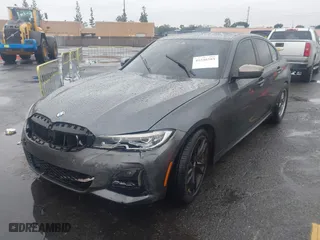 2020 BMW 3 Series M340i with VIN WBA5U7C0XLA232180, listed as a IAAI auction lot 41546589 with NaN miles. Bid and sale history available at carsss.com. Image 17.