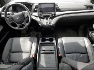 2023 Honda Odyssey Sport with VIN 5FNRL6H76PB052523, listed as a Copart auction lot 48102355 with Not Provided miles and Salvage Title. Bid and sale history available at carsss.com. Image 8.