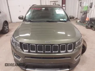 2020 Jeep Compass Limited with VIN 3C4NJDCB0LT127121, listed as a IAAI auction lot 41891605 with 110,373 mi miles. Bid and sale history available at carsss.com. Image 12.