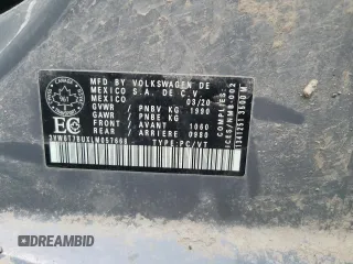 2020 Volkswagen Jetta GLI S z VIN 3VW6T7BUXLM057668, wystawiony jako Copart lot #49791945 z przebiegiem 96 606 mil mil oraz Szkoda całkowita • Salvage title. Historia ofert i sprzedaży dostępna na DreamBid. Obrazek 12.