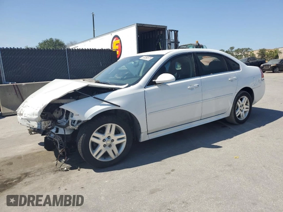 2012 Chevrolet Impala LT Fleet with VIN 2G1WG5E32C1333856, listed as a Copart auction lot 53059575 with 83,855 mi miles and Salvage Title. Bid and sale history available at DreamBid. Image 1.