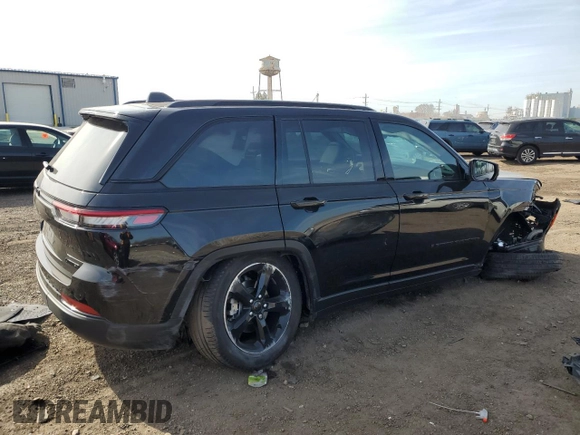 2025 Jeep Grand Cherokee Limited with VIN 1C4RJHBG6SC291683, listed as a Copart auction lot 53647545 with 6,482 mi miles and Salvage title. Bid and sale history available at DreamBid. Image 3.