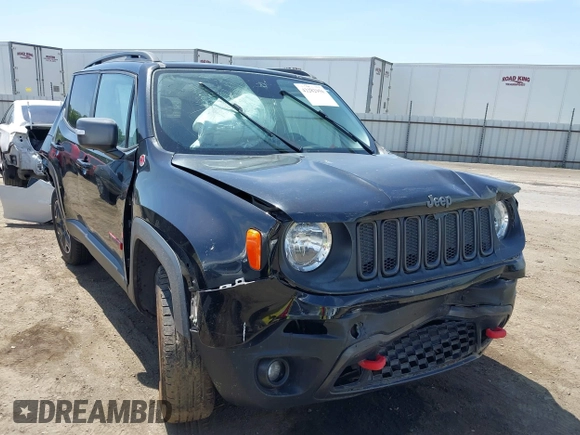 2017 Jeep Renegade Trailhawk z VIN ZACCJBCB4HPE54731, wystawiony jako IAAI lot #42282950 z przebiegiem 101 418 mil mil oraz . Historia ofert i sprzedaży dostępna na DreamBid. Obrazek 1.