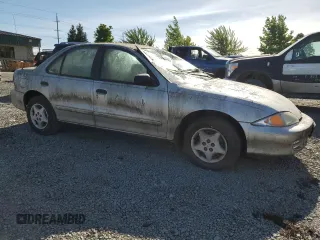 2002 Chevrolet Cavalier with VIN 1G1JC524127370336, listed as a Copart auction lot 57023854 with 101,145 mi miles and Salvage Title. Bid and sale history available at carsss.com. Image 4.