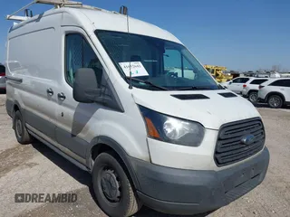 2018 Ford Transit with VIN 1FTYE1CMXJKA35806, listed as a IAAI auction lot 41652642 with 200,828 mi miles and . Bid and sale history available at DreamBid. Image 1.