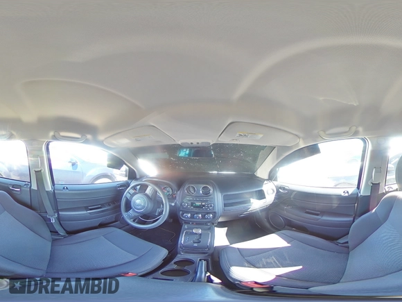 2012 Jeep Compass Sport with VIN 1C4NJCBA4CD605775, listed as a Copart auction lot 48559085 with 59,356 mi miles and Salvage Title. Bid and sale history available at carsss.com. Image 16.