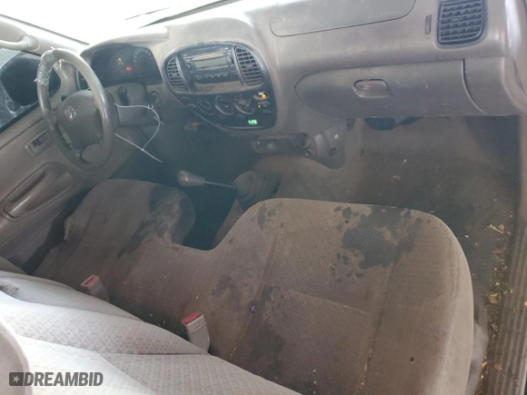 2005 Toyota Tundra with VIN 5TBJU32145S452496, listed as a Copart auction lot 43833055 with 236,706 mi miles and Salvage Title. Bid and sale history available at carsss.com. Image 8.