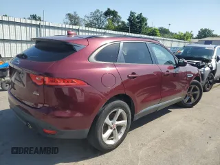 2017 Jaguar F-Pace 35t Premium with VIN SADCJ2BV2HA882572, listed as a Copart auction lot 62032955 with 84,599 mi miles and Clean title. Bid and sale history available at DreamBid. Image 3.