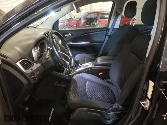 2017 Dodge Journey Crossroad Plus with VIN 3C4PDDGG9HT706315, listed as a Copart auction lot 58786765 with 34,677 mi miles and Salvage title. Bid and sale history available at DreamBid. Image 7.