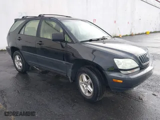 2001 Lexus RX 300 with VIN JTJGF10U310117348, listed as a IAAI auction lot 41844972 with 161,561 mi miles. Bid and sale history available at carsss.com. Image 1.