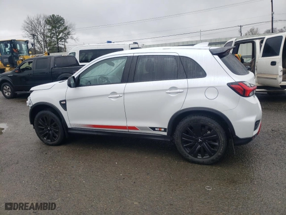 2023 Mitsubishi Outlander Sport ES with VIN JA4ARUAU9PU008467, listed as a Copart auction lot 87463254 with 34,717 mi miles and Salvage Title. Bid and sale history available at carsss.com. Image 2.