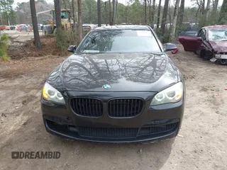 2013 BMW 7 Series 750i xDrive with VIN WBAYB6C59DD223947, listed as a IAAI auction lot 41585255 with Not provided miles and . Bid and sale history available at DreamBid. Image 11.