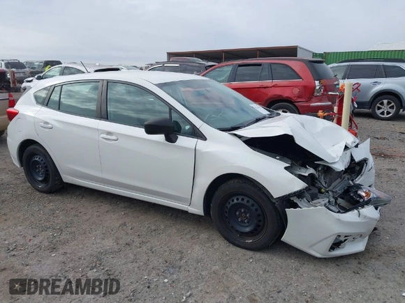 2018 Subaru Impreza with VIN 4S3GTAA69J1712050, listed as a IAAI auction lot 41236817 with 89,171 mi miles. Bid and sale history available at carsss.com. Image 1.