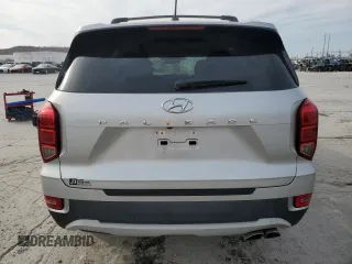 2022 Hyundai Palisade SEL with VIN KM8R24HE9NU373610, listed as a Copart auction lot 82117904 with 60,561 mi miles and Salvage title. Bid and sale history available at DreamBid. Image 6.
