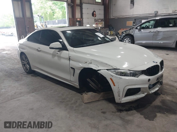 2014 BMW 4 Series 435i xDrive with VIN WBA3R5C54EK186187, listed as a IAAI auction lot 42248064 with 73,532 mi miles and . Bid and sale history available at DreamBid. Image 1.