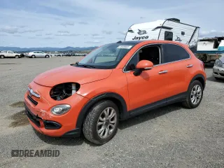 2016 FIAT 500X Lounge z VIN ZFBCFXDT2GP351876, wystawiony jako Copart lot #51649665 z przebiegiem 80 015 mil mil oraz Szkoda całkowita • Salvage title. Historia ofert i sprzedaży dostępna na DreamBid. Obrazek 1.