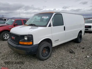 2006 GMC Savana Cargo Van with VIN 1GTGG25V161205050, listed as a Copart auction lot 86197884 with 285,083 mi miles and Clean Title. Bid and sale history available at carsss.com. Image 1.