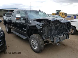 2018 Chevrolet Silverado 3500HD High Country with VIN 1GC4K1EYXJF112660, listed as a Copart auction lot 67345314 with 153,650 mi miles and Salvage Title. Bid and sale history available at DreamBid. Image 4.